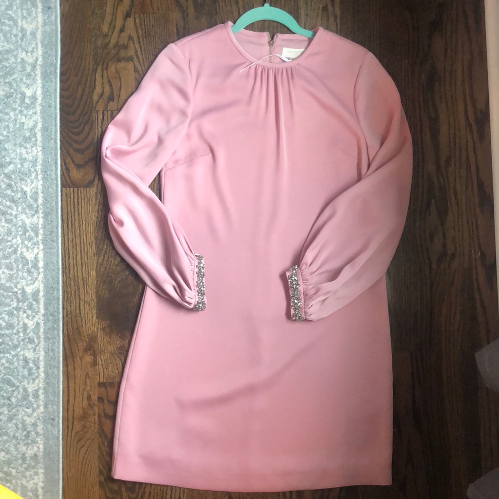 Ted Baker Dusty Pink Shift Dress
